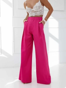 Cocomore spodnie damskie , szwedy -amarantowe .