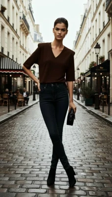 t-shirt v brazowy .jpeg