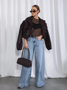 Cocomore T-shirt damski  brązowy  