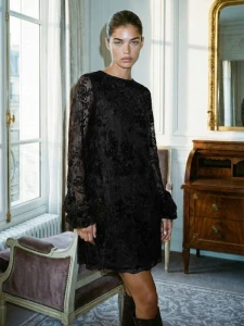 Cocomore sukienka damska  koronkowa czarna