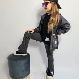 Fun kids dziecięca bluzka longsleeve czarna  